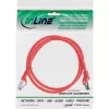InLine verkkokaapeli, S/FTP (PiMf), Cat.8.1, 2000MHz, halogeeniton, punainen, 3 m