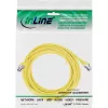 InLine verkkokaapeli, S/FTP (PiMf), Cat.8.1, 2000 MHz, halogeeniton, keltainen, 10 m