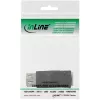 USB-sovitin 2.0 InLine 33300 tyyppi A naaras / tyyppi A naaras
