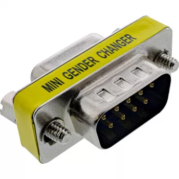 InLine mini-sovitin 9 Pin sarjaportti uros/naaras