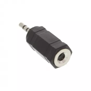 InLine audio-sovitin 2,5 mm uros / 3,5 mm naaras stereo 99308