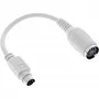 InLine näppäimistösovitinkaapeli 5-napainen DIN-naaras / PS/2-uros n. 10 cm