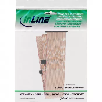 InLine SCSI U320 -nauhaletkukaapeli, 68-napainen, 2 laitteelle, terminaattorilla