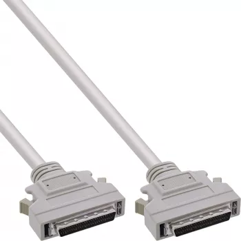 InLine SCSI II -kaapeli 50 pin Mini D-Sub uros/uros 1 m beige