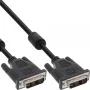 InLine DVI-I -kaapeli, 18+5 uros/uros, Single Link, 2 ferriittisydäntä, 2 m