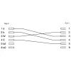 InLine TAE-F -adapteri TAE-F-uros / RJ11-naaras