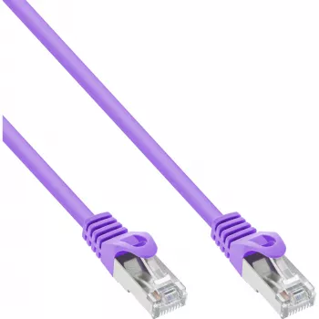InLine patch-kaapeli SF/UTP Cat.5e violetti 7,5 m