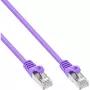 InLine patch-kaapeli SF/UTP Cat.5e violetti 7,5 m