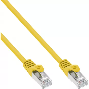 InLine patch-kaapeli SF/UTP Cat.5e keltainen 7,5 m