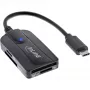 InLine kortinlukija USB 3.1 USB-C, SD/SDHC/SDXC, microSD, UHS-II-yhteensopiva
