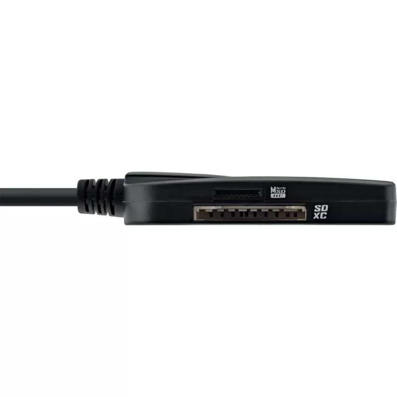 InLine kortinlukija USB 3.1 USB-C, SD/SDHC/SDXC, microSD, UHS-II-yhteensopiva