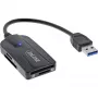 InLine kortinlukija USB 3.1 USB-A, SD/SDHC/SDXC, microSD, UHS-II-yhteensopiva