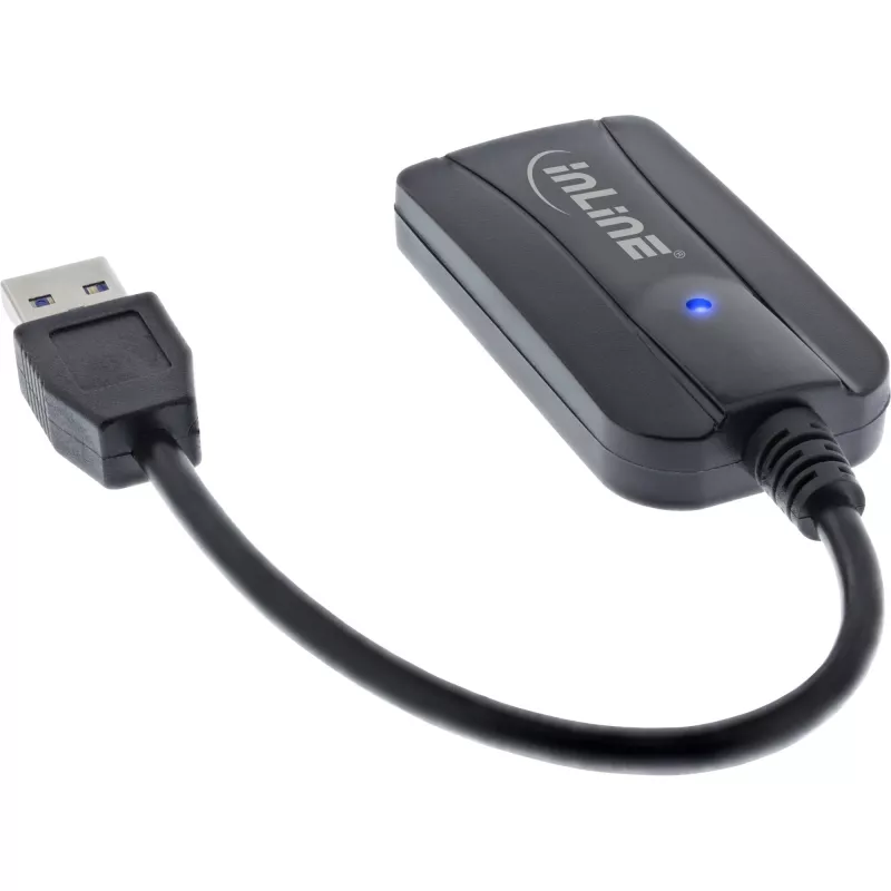 InLine kortinlukija USB 3.1 USB-A, SD/SDHC/SDXC, microSD, UHS-II-yhteensopiva