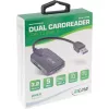 InLine kortinlukija USB 3.1 USB-A, SD/SDHC/SDXC, microSD, UHS-II-yhteensopiva