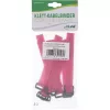 InLine kaapelitarra tarranauhalla 20 x 200 mm, 10 kpl, pinkki