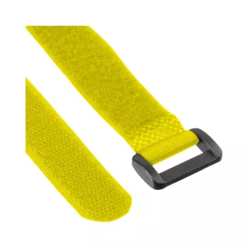 InLine Tarranauhat kaapeleille, 20 x 300 mm, 10 kpl, keltainen