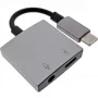 InLine USB-C-audioadapterikaapeli, USB-C - 3,5 mm plugi + PD 30 W