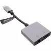 InLine USB-C-audioadapterikaapeli, USB-C - 3,5 mm plugi + PD 30 W