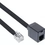 InLine modulaarikaapeli RJ12 6P6C uros / naaras 3 m