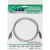 InLine patchkaapeli SF/UTP Cat.5e läpinäkyvä 2 m