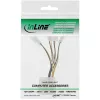 Virtasovitinkaapeli Molex InLine 33341A 0,05 m 4x tuuletinliitin
