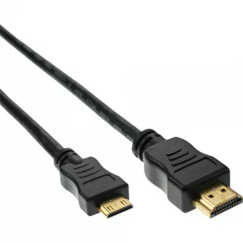 InLine HDMI-mini-kaapeli, High Speed HDMI, AM/CM, kullattu, 1,5 m