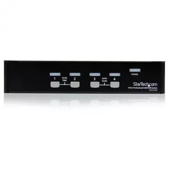 StarTech.com 4-porttinen ammattimainen VGA USB KVM-kytkin hubilla