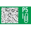 Leitz IQ Protect Premium 6M paperisilppuri 80950000, P5 mikrosilppu, 6 arkkia, 18 l, kosketusohjaus, valkoinen/harmaa