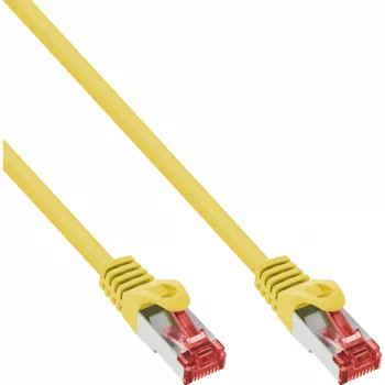 InLine patchkaapeli S/FTP PiMF Cat.6 250MHz PVC CCA keltainen 1,5 m