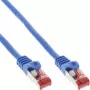 InLine patchkaapeli S/FTP PiMF Cat.6 250MHz PVC CCA sininen 1 m