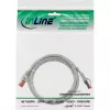 InLine verkkokaapeli S/FTP PiMF Cat.6 250MHz PVC CCA harmaa 1,5m