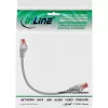 InLine verkkokaapeli S/FTP PiMF Cat.6 250MHz PVC CCA harmaa 0,25m