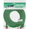 InLine verkkokaapeli S/FTP PiMF Cat.6 250MHz PVC CCA vihreä 10m