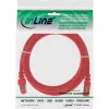 InLine verkkokaapeli S/FTP PiMF Cat.6 250MHz PVC CCA punainen 1,5m