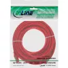 InLine verkkokaapeli S/FTP PiMF Cat.6 250MHz PVC CCA punainen 7,5m