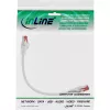 InLine verkkokaapeli S/FTP PiMF Cat.6 250MHz PVC CCA valkoinen 0,25 m