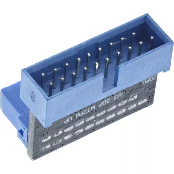 InLine USB 3.0 -adapteri sisäinen, pistoke naarasliitäntään, UP-kulma, 33448O