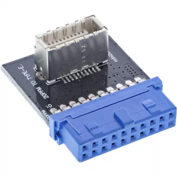 InLine USB 3.0 - USB 3.1 etupaneeli Key-B -adapteri sisäinen monivärinen