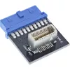 InLine USB 3.0 - USB 3.1 etupaneeli Key-B -adapteri sisäinen monivärinen