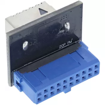 InLine USB 3.0 - USB 3.1 etupaneeli Key-A -adapteri suora sisäinen