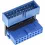 InLine USB 3.0 -adapteri sisäinen, pistoke-naarasliitäntäliitäntä, alaspäin kulma