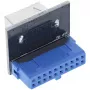 InLine USB 3.0 - USB 3.1 etupaneeli Key-B -adapteri suora sisäinen