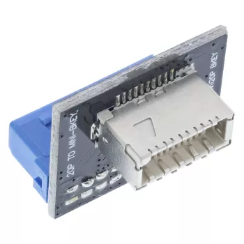 InLine USB 3.0 - USB 3.1 etupaneeli Key-B -adapteri suora sisäinen