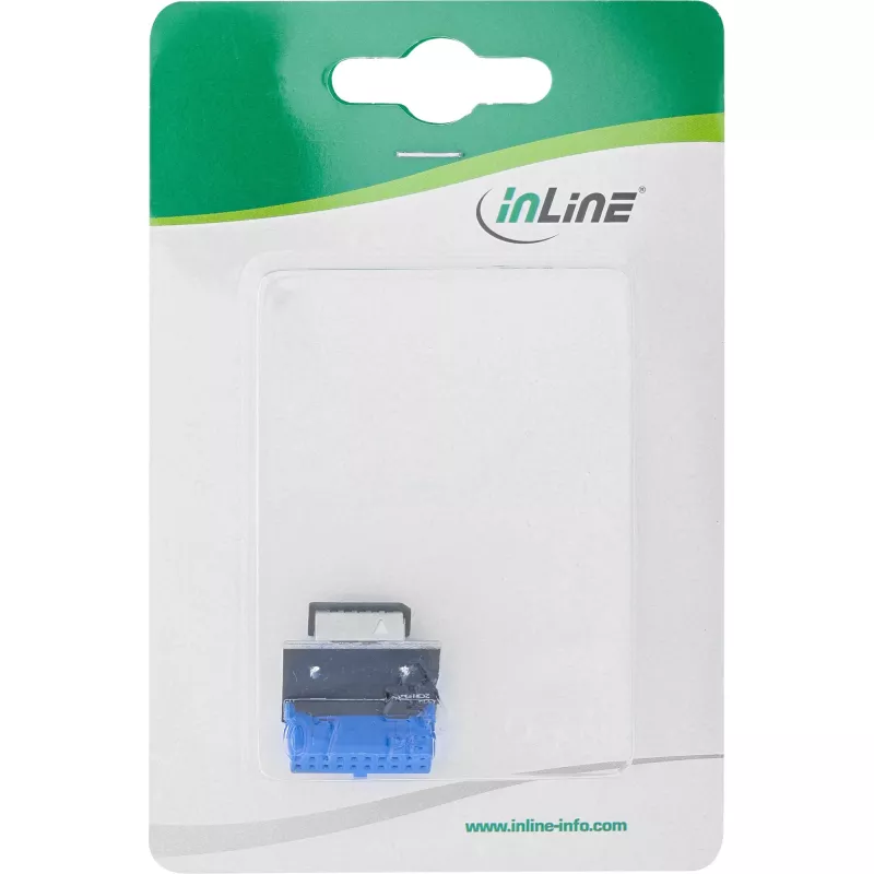 InLine USB 3.0 - USB 3.1 etupaneeli Key-B -adapteri suora sisäinen