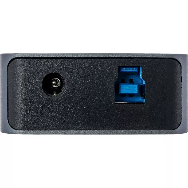 InLine USB 3.2 Gen.1 -keskitin, 7 porttia, kytkimellä, alumiini, harmaa, virtalähteen kanssa