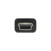 InLine USB 2.0 Mini -kaapeli, USB Type-A uros / Mini B uros, 5-pin, musta, 2 m