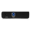 StarTech.com 4-porttinen musta SuperSpeed USB 3.0 -keskitin, USB 3.2 Gen 1 (3.1 Gen 1) Type-A, 5000 Mbit/s, musta, virta, 5 V, 2 A