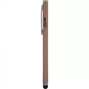 Stylus-kynä InLine 55467G kosketusnäytöille älypuhelin tabletti pinkki