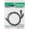 InLine USB 3.2 Gen.1 Y-kaapeli 2x Type-A-uros / Micro-B-uros, musta, 1,5m