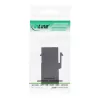 InLine USB 3.1 Snap-In -moduuli, USB-A naaras/naaras, musta kotelo